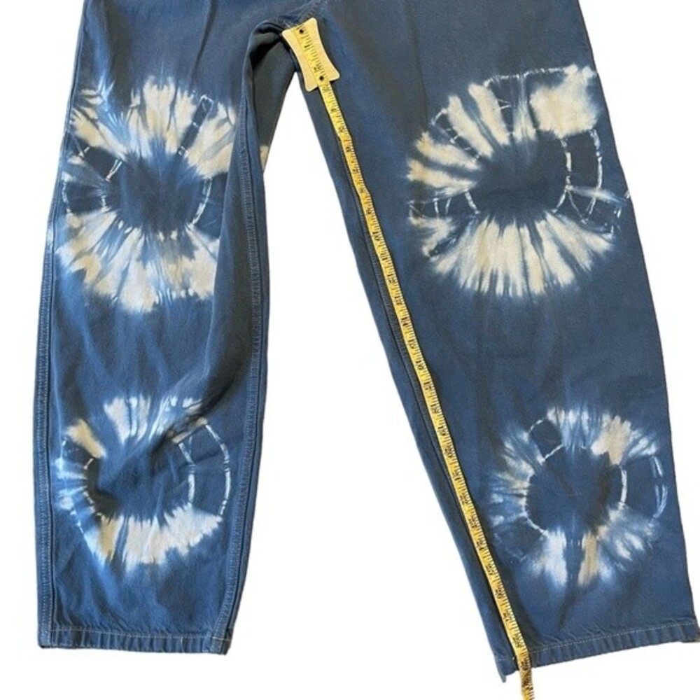 Urban Outfitters BDG Women's Erin Tie-Dye Cocoon Jeans Size 28 60s 70s - Picture 7 of 10